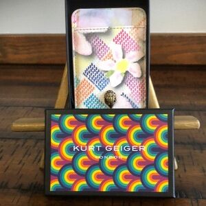 NIB Kurt Geiger Multicolor Card Holder